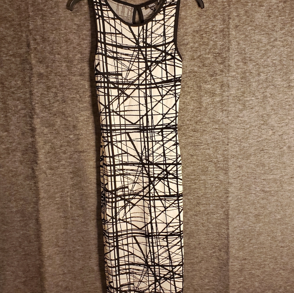 Xoxo fitted stretch body dress